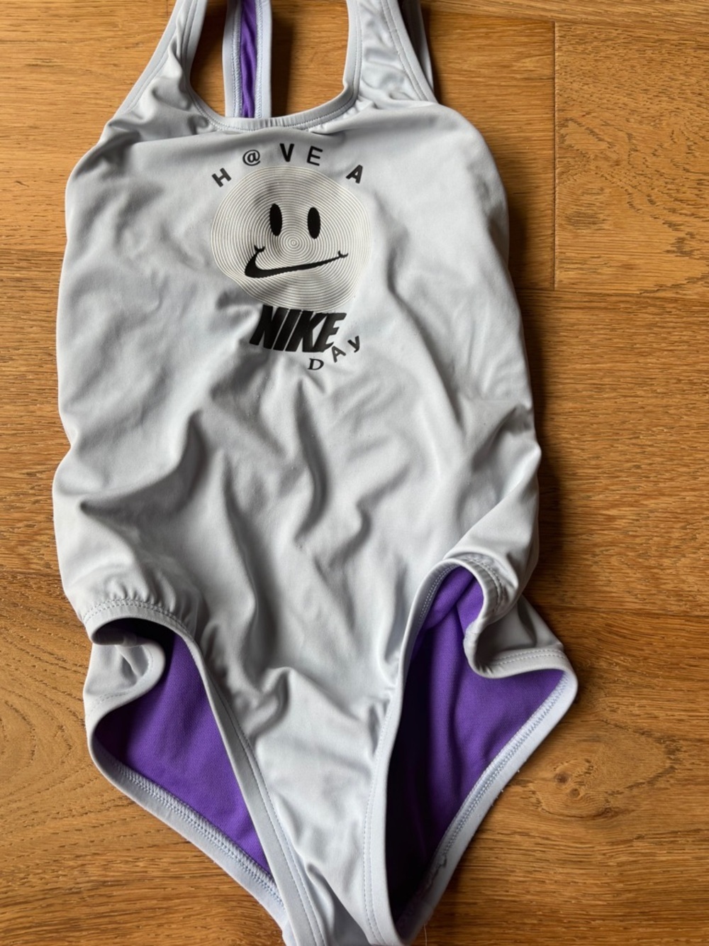 Nike one piece bathing suit girls xs 5/6